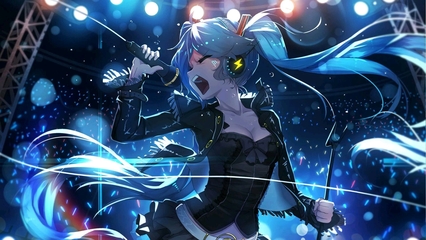 虚拟歌姬~初音未来壁纸(第二期)(不进来康康么)(   )